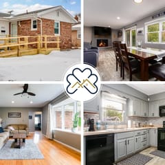 Golden Shamrock<>3BR Home 3min to ND