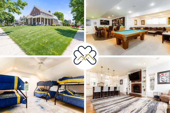 The Irish Grand | 4BR Home | 0.5 Mi to Campus | Sleeps 20 - Image 1