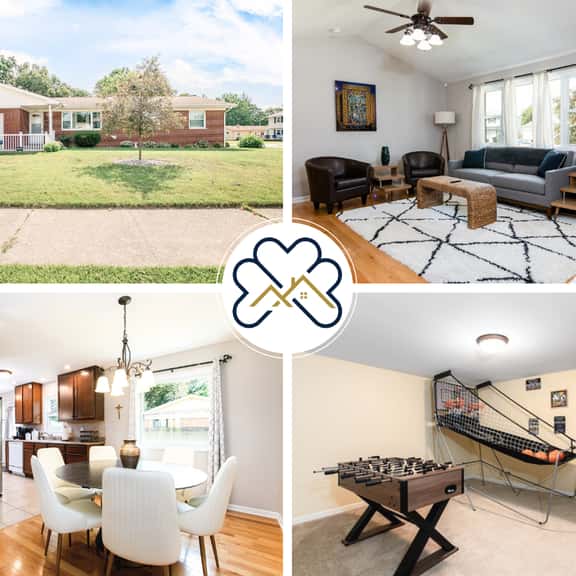 TDJ Getaway<>4BR Home w/game room - Image 1