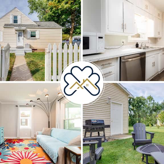 The Playbook Place<>2BR 1BA Home 1.5mi To ND - Image 1