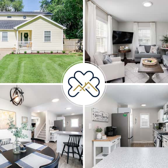 Cozy 4BR 3BA Home 1.2 Mi Walk to ND - Image 1