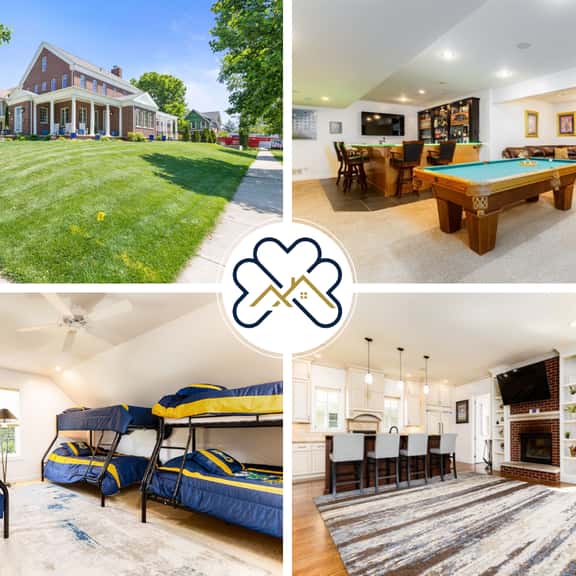 The Irish Grand | 4BR Home | 0.5 Mi to Campus | Sleeps 20 - Image 1