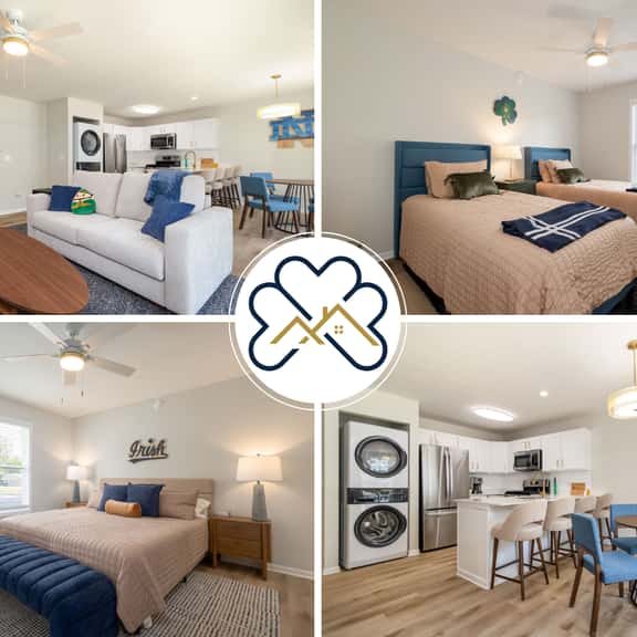 The Irish Retreat | 2BR/2BA Near Notre Dame | Private Balcony - Image 1