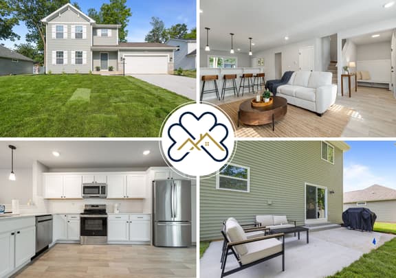 New 4 Bed 2 and a Half Bath Near ND Campus